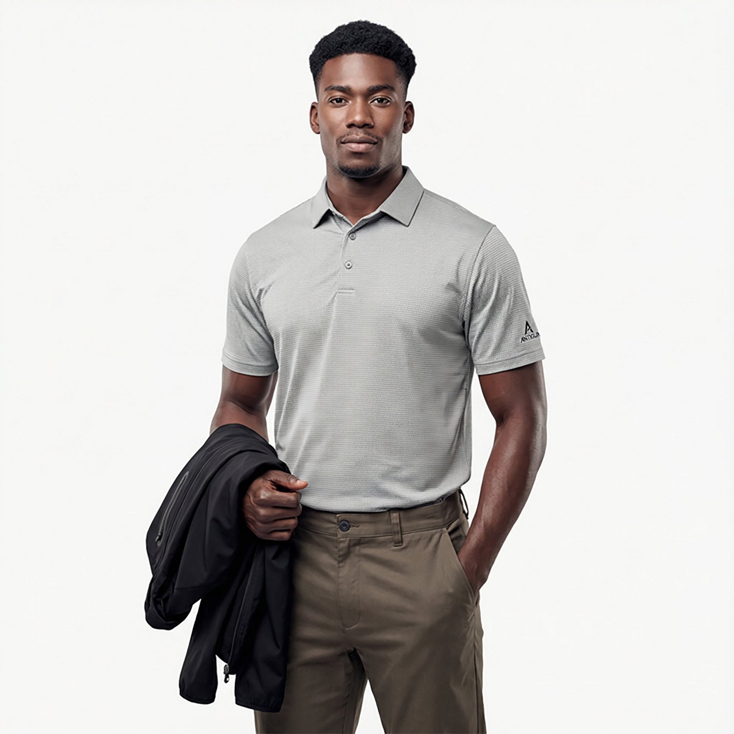 Antigua Men's Rings Polo Shirt - view number 2