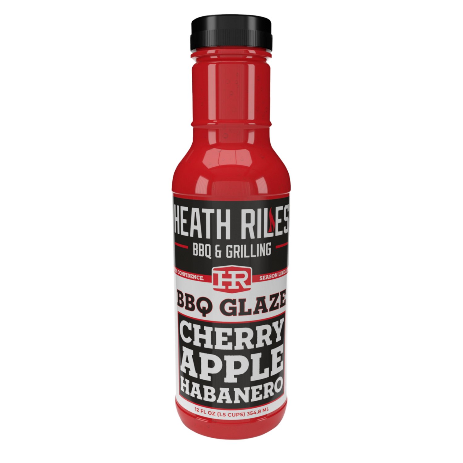 Heath Riles BBQ 12 oz. Cherry Apple Habanero Glaze