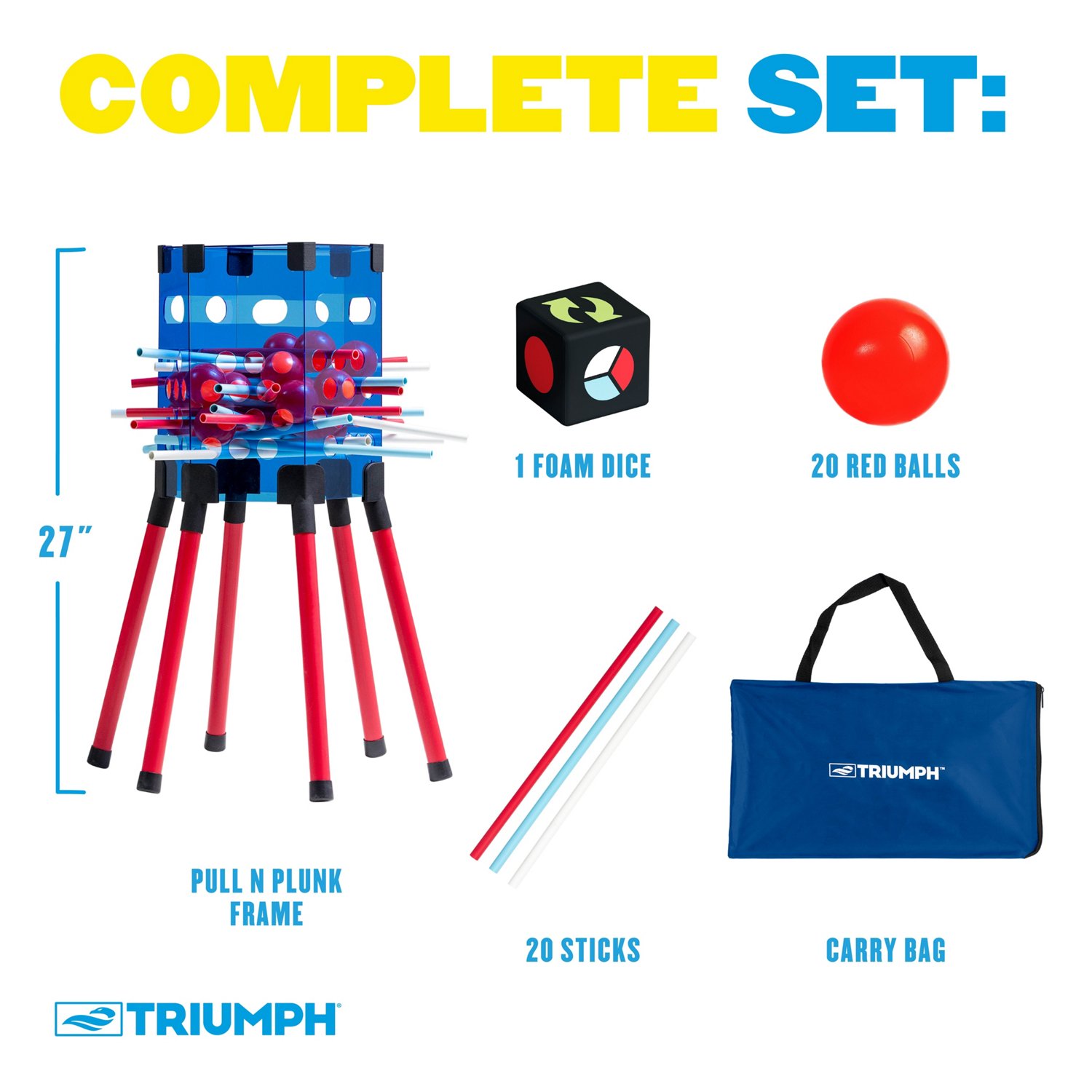 Triumph Jumbo Pull-n-Plunk Game - view number 5