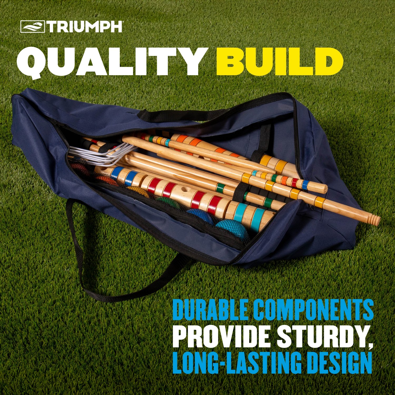 Triumph Deluxe Croquet Set - view number 3