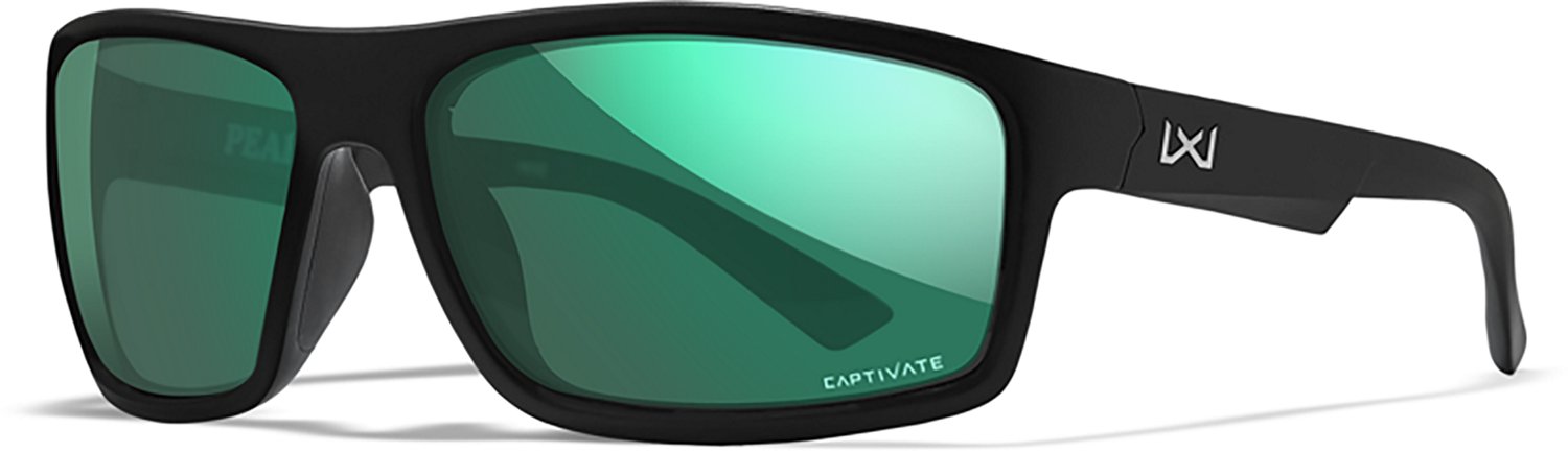 Wiley X Peak Polarized Mirrored Sunglasses