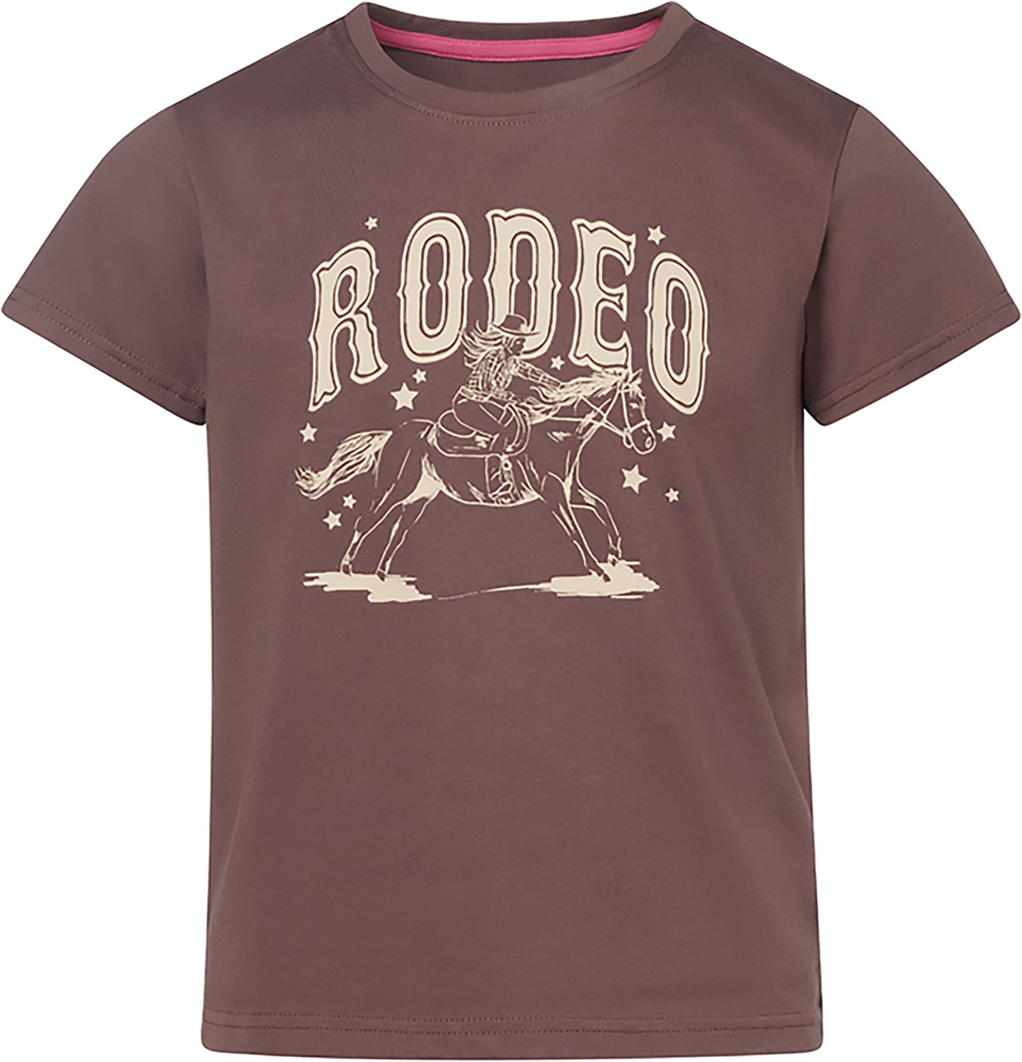 BCG Girls' Cotton GFX Short Sleeve T-shirt