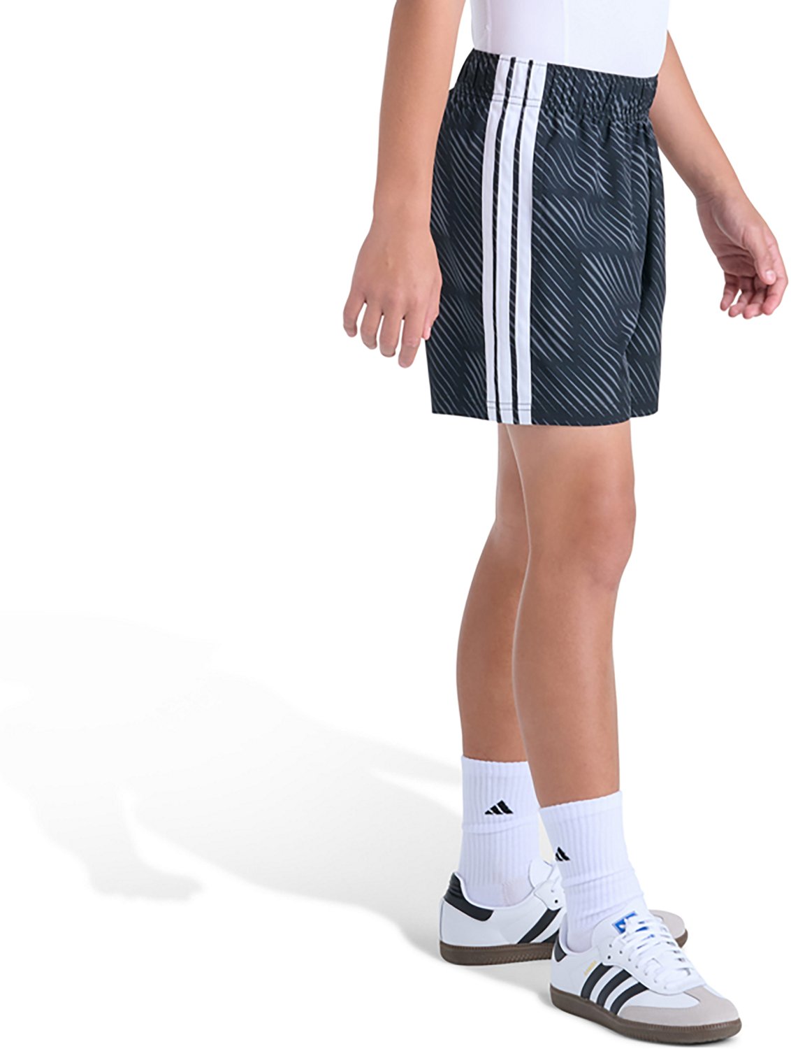adidas Boys' All Over Print World Soccer Shorts 5 in. - view number 4