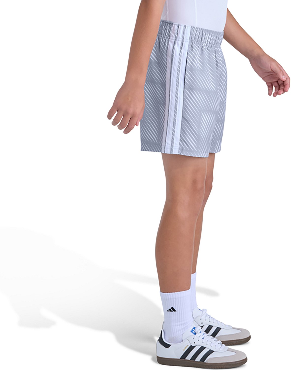 adidas Boys' All Over Print World Soccer Shorts 5 in. - view number 4