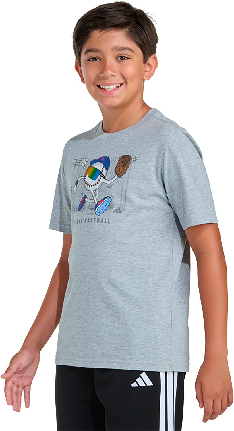 adidas Boys' Stunner Outfield Short Sleeve T-shirt - view number 3