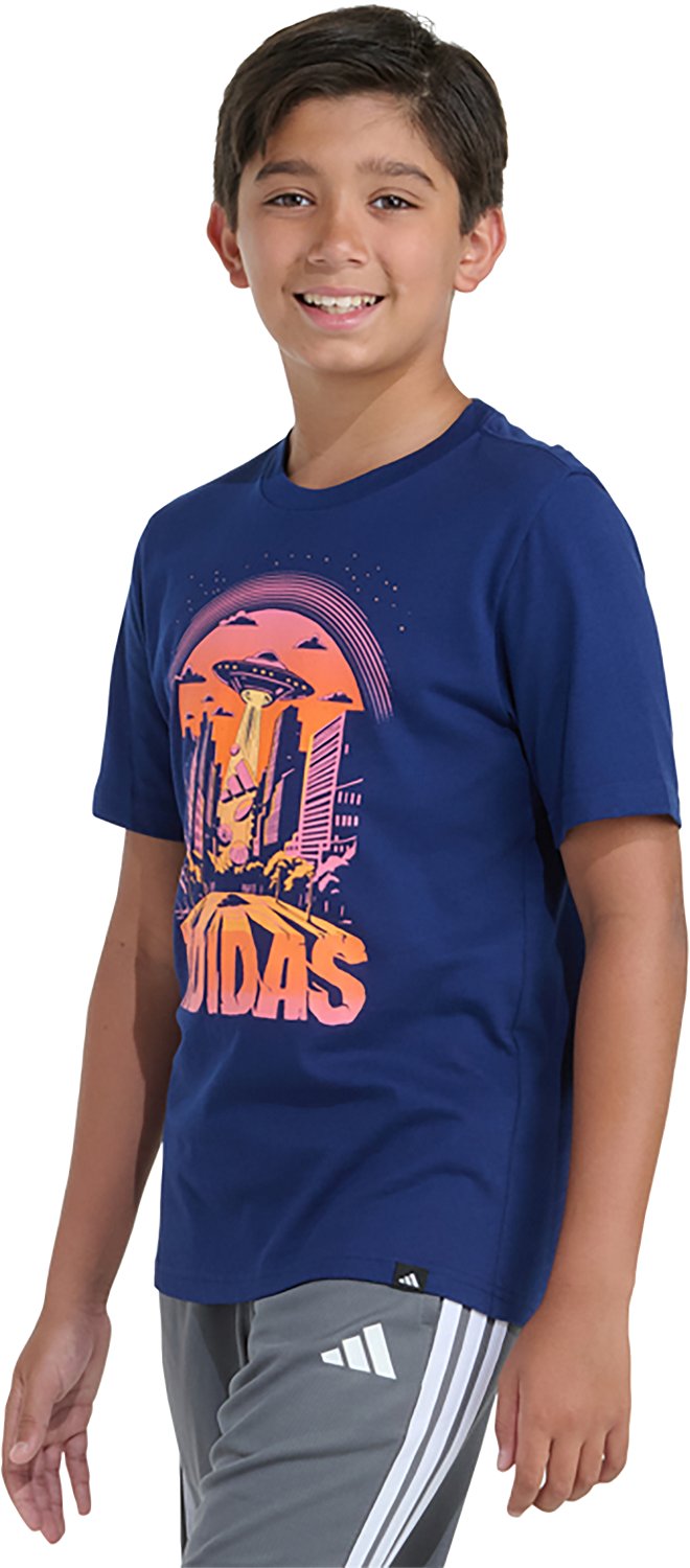 adidas Boys' Space City Short Sleeve T-shirt - view number 3