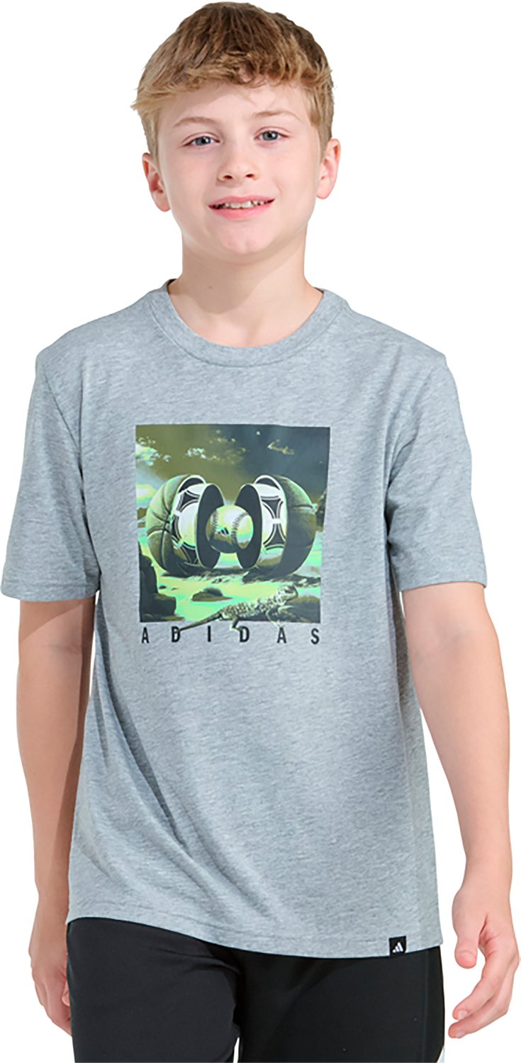 adidas Boys' Surreal Sport Short Sleeve T-shirt