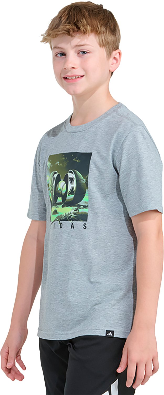 adidas Boys' Surreal Sport Short Sleeve T-shirt - view number 3