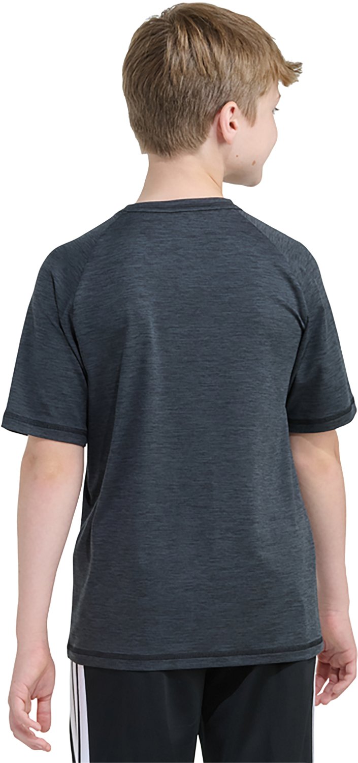 adidas Boys' Raglan Polyester Short Sleeve T-shirt - view number 2