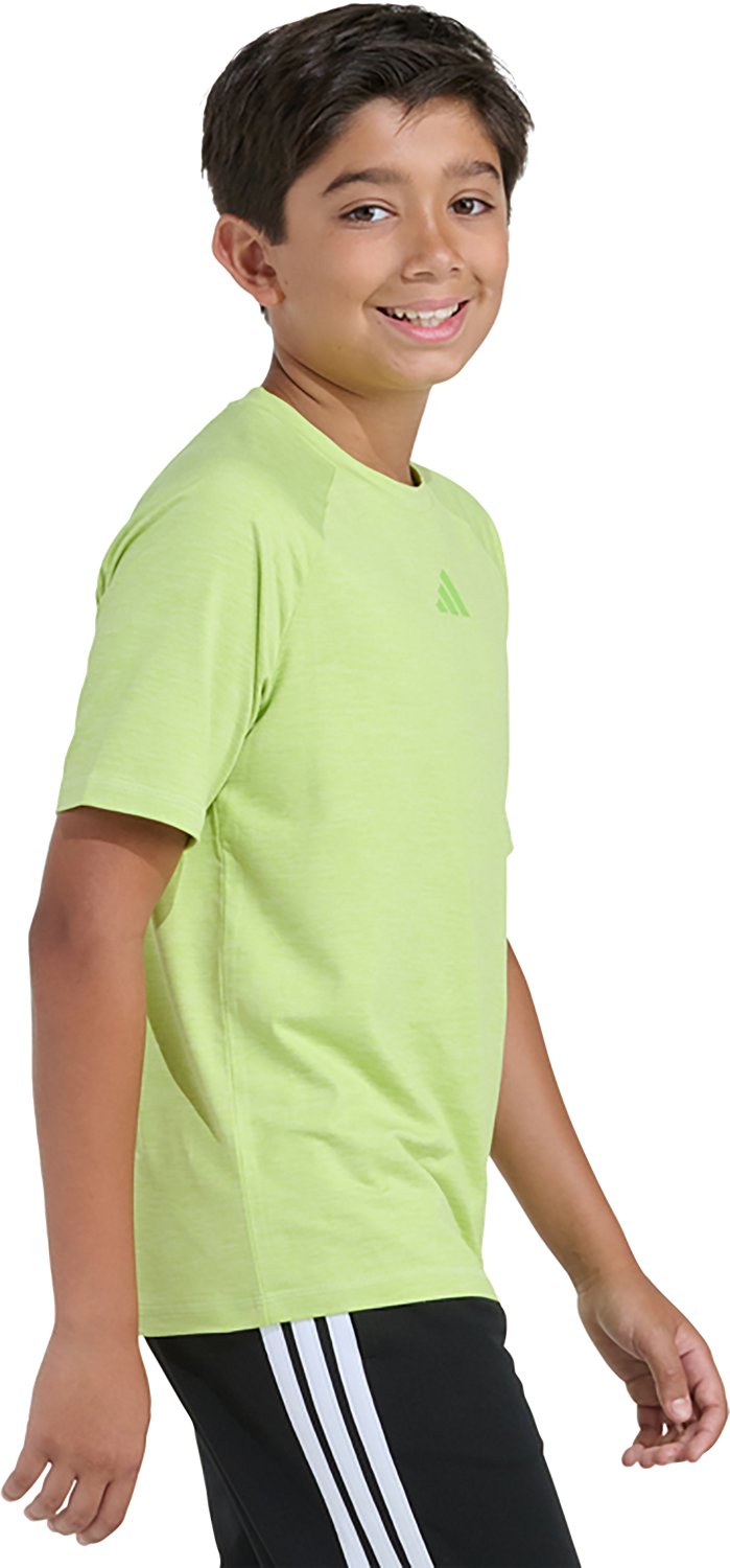 adidas Boys' Raglan Polyester Short Sleeve T-shirt - view number 4