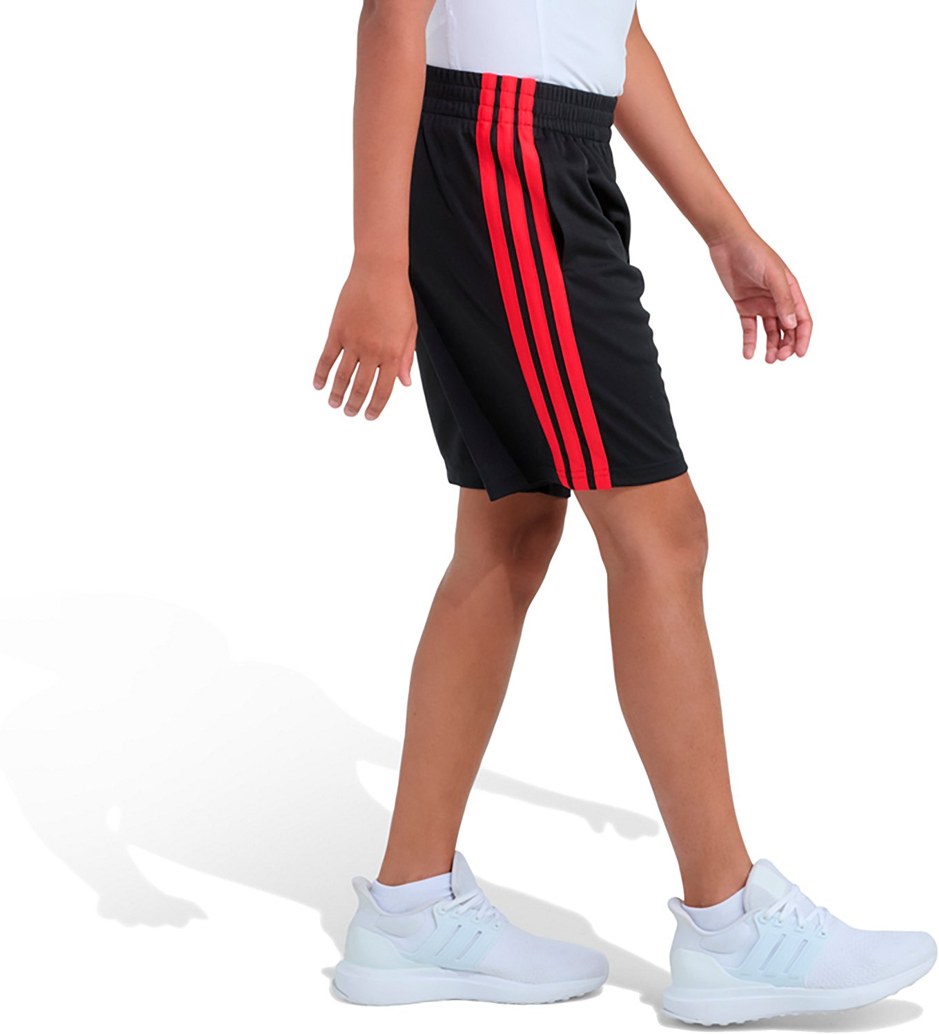 adidas Boys' 3-Stripe Shorts 8 in - view number 4