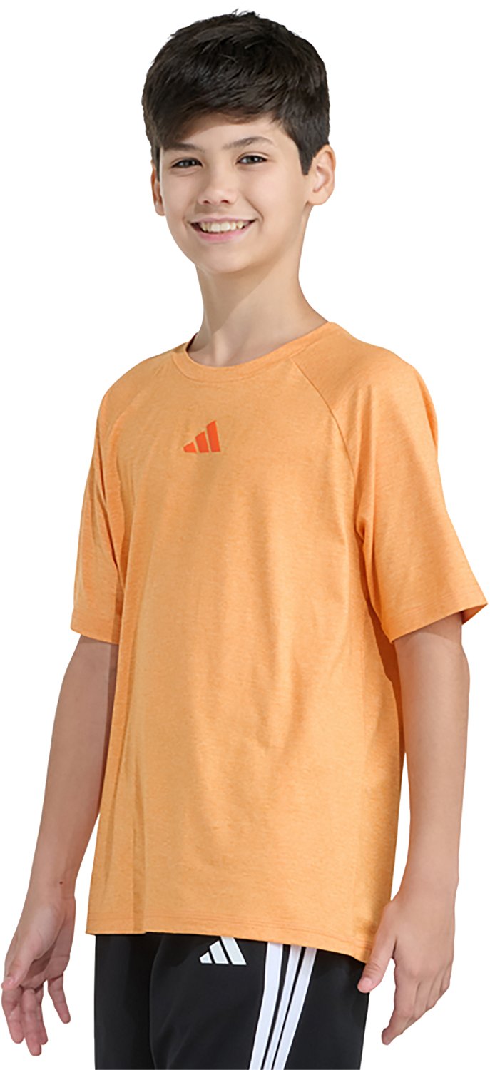 adidas Boys' Raglan Polyester Short Sleeve T-shirt - view number 3