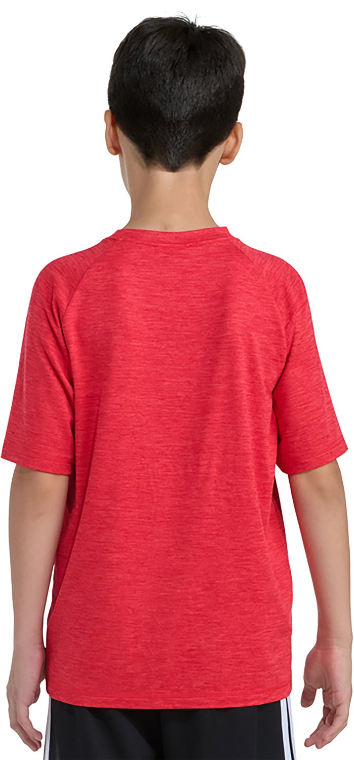 adidas Boys' Raglan Polyester Short Sleeve T-shirt - view number 2