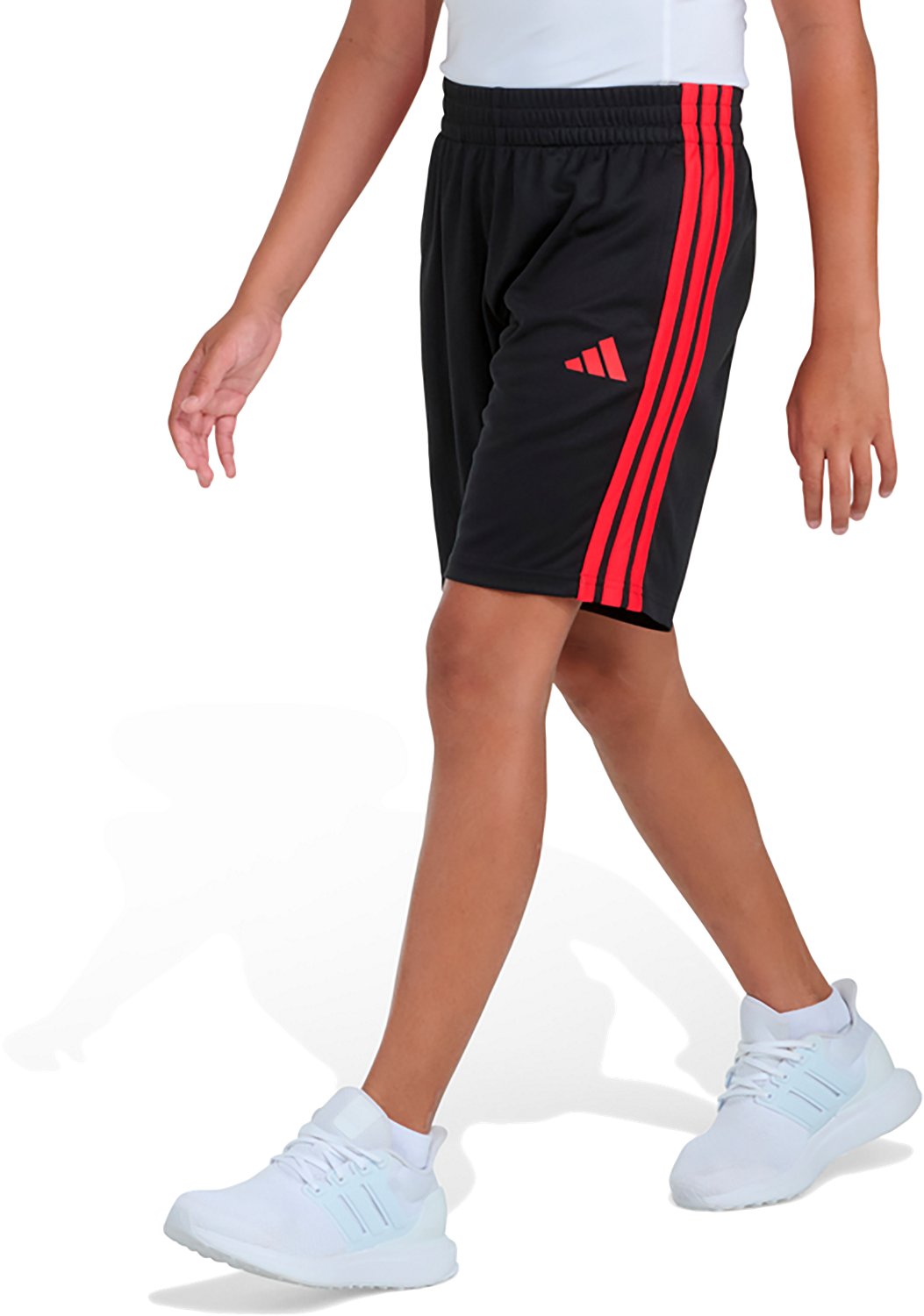 adidas Boys' 3-Stripe Shorts 8 in - view number 3