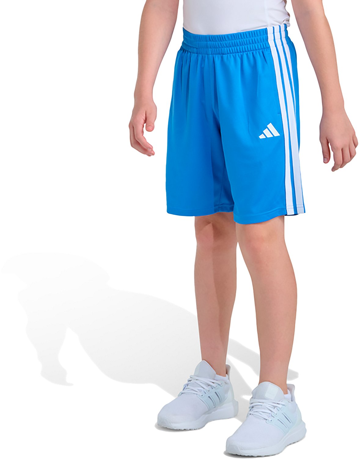 adidas Boys' 3-Stripe Shorts 8 in - view number 3