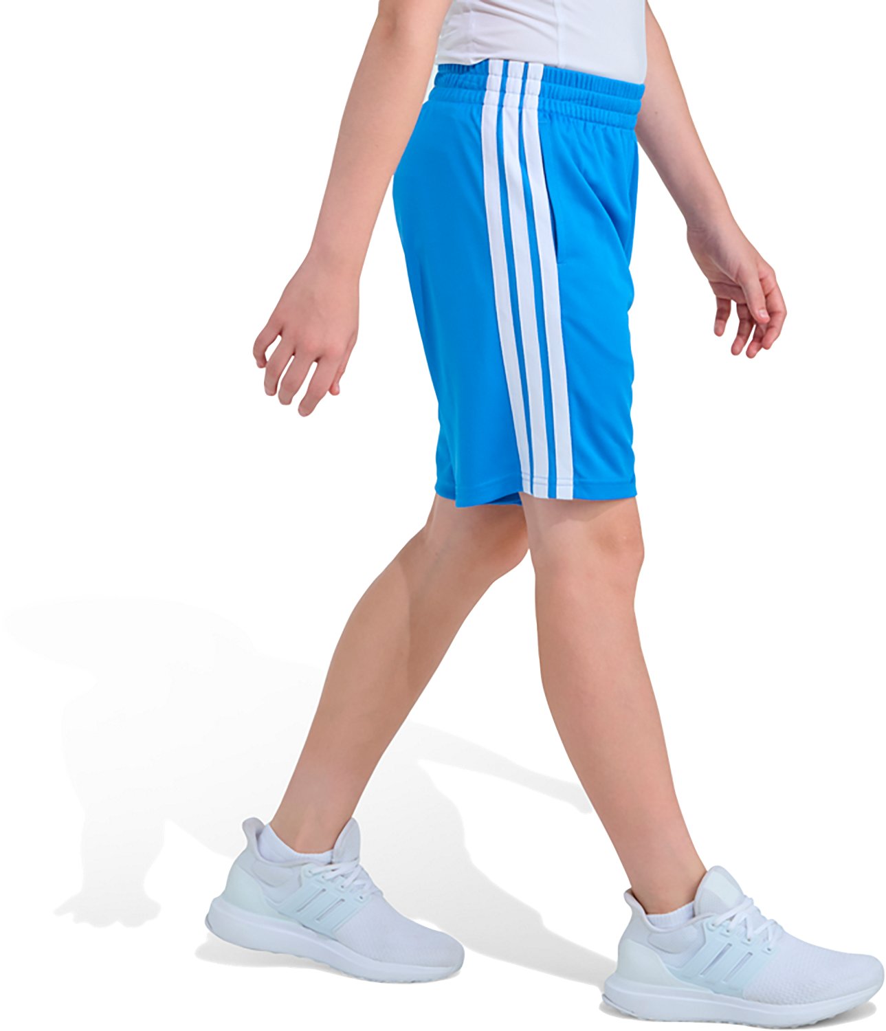 adidas Boys' 3-Stripe Shorts 8 in - view number 4