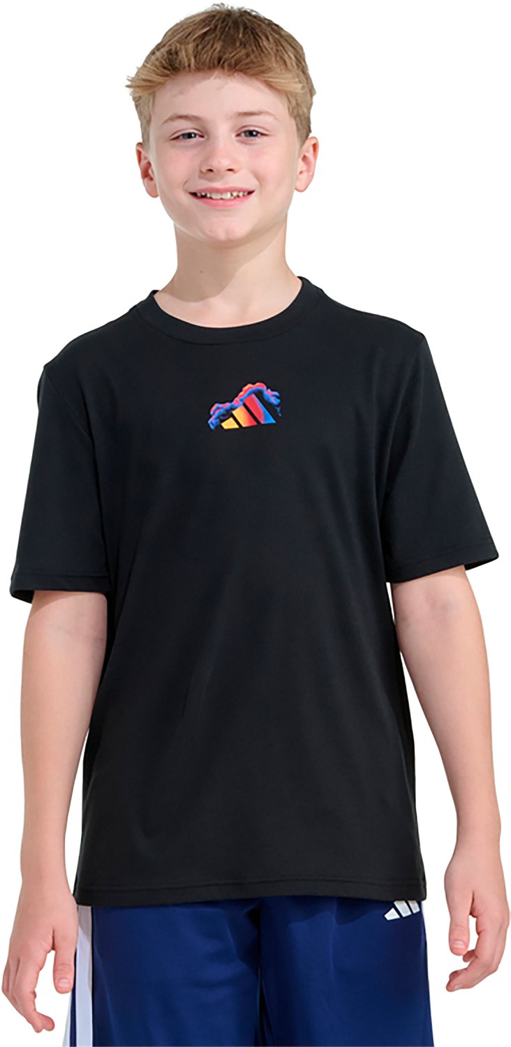 adidas Boys' Football Vapor Short Sleeve T-shirt
