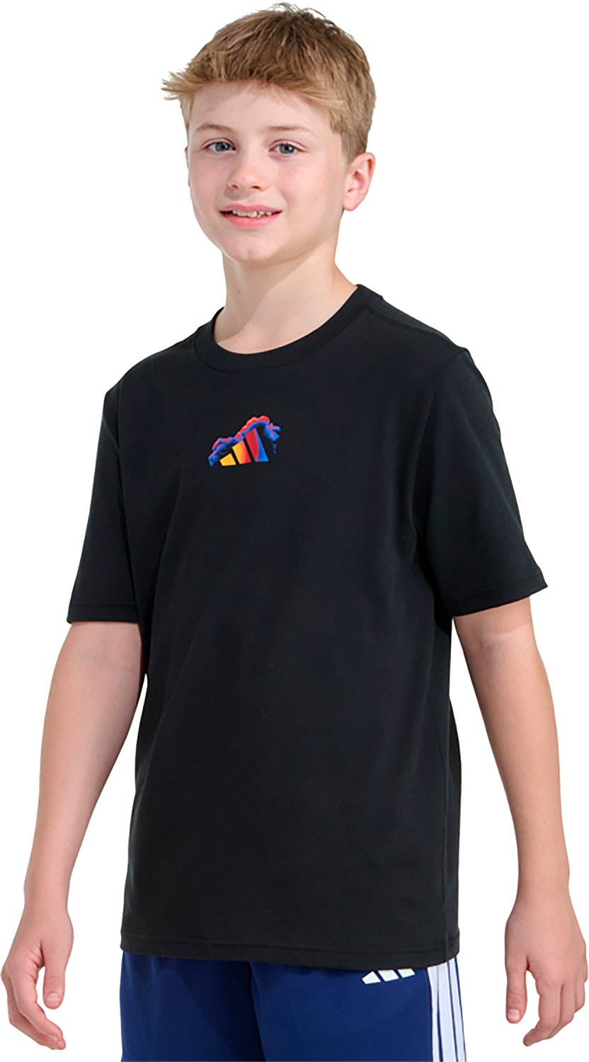 adidas Boys' Football Vapor Short Sleeve T-shirt - view number 3