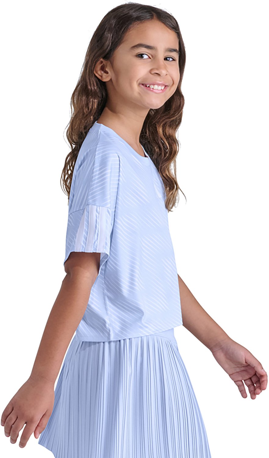 adidas Girls' All Over Print World Soccer Top - view number 3