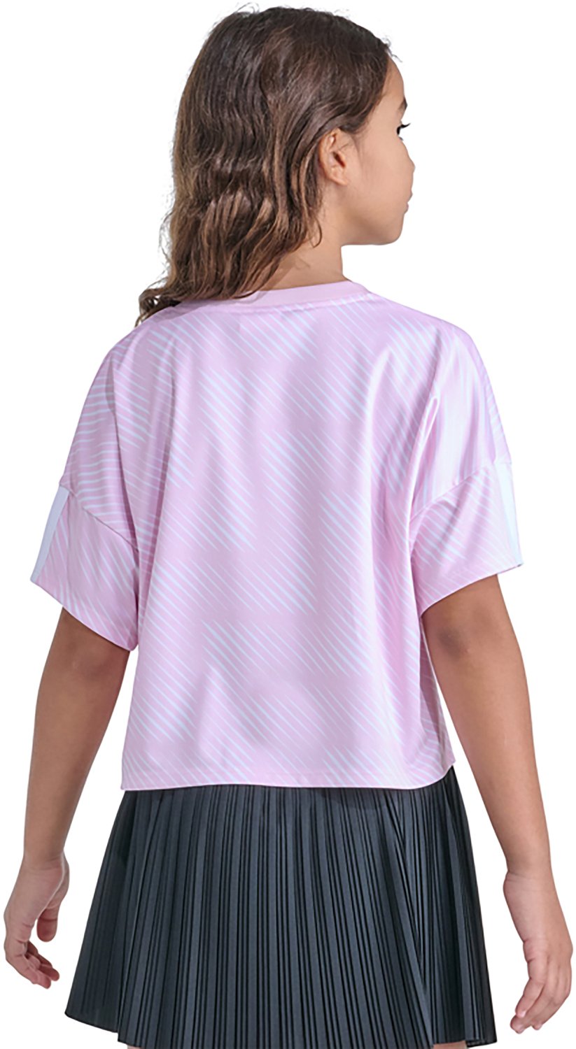 adidas Girls' All Over Print World Soccer Top - view number 2