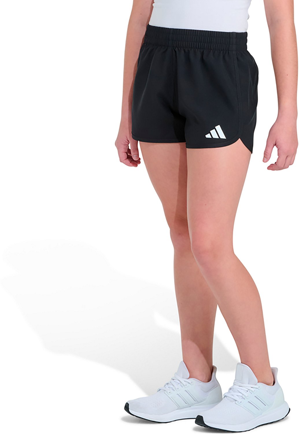 adidas Girls' Woven Pacer Shorts - view number 3