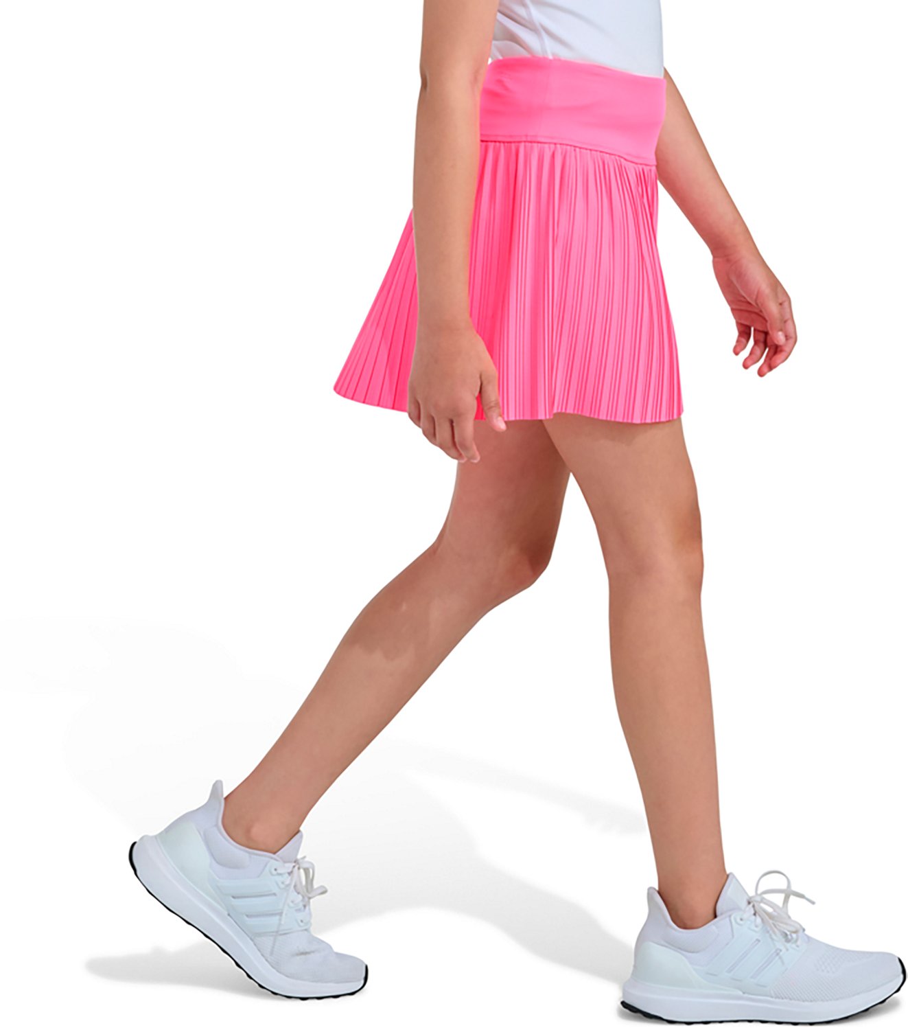 adidas Girls' Woven Pleated Skort - view number 4