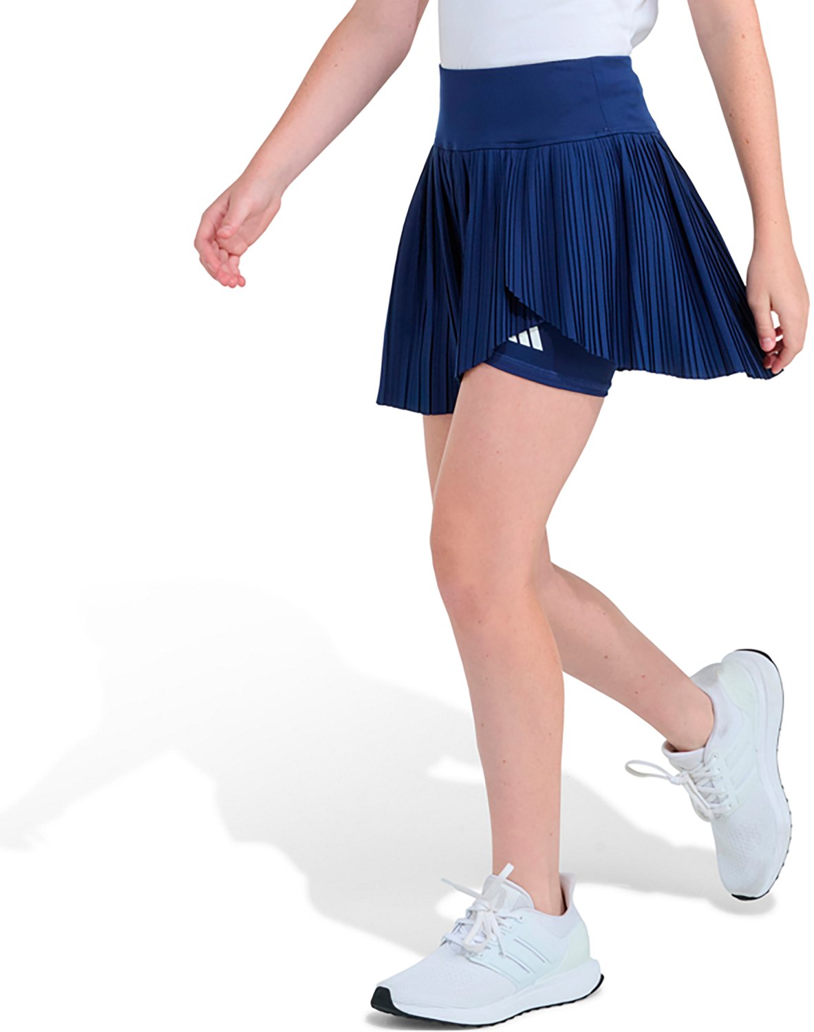 adidas Girls' Woven Pleated Skort - view number 3