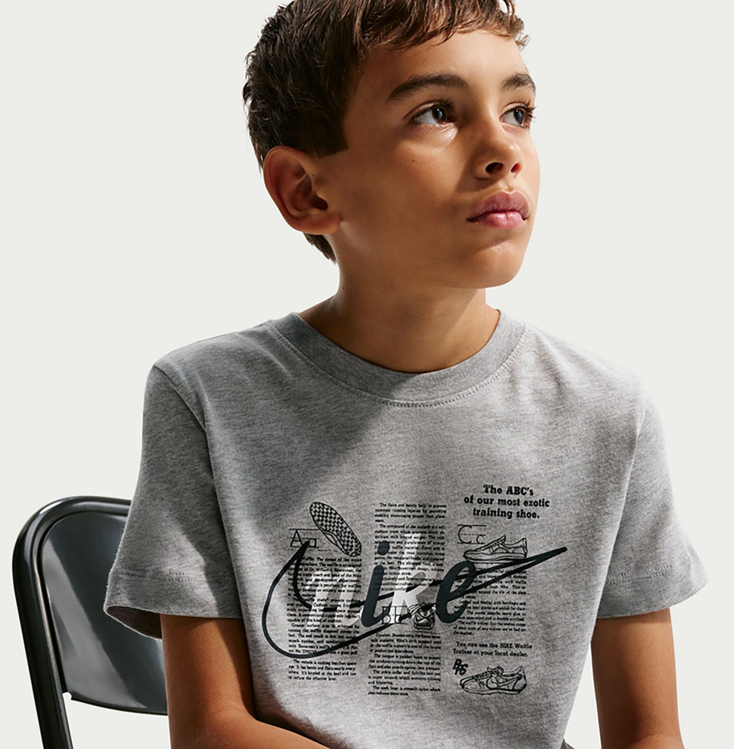 Nike Boys' Sportswear Club Script T-shirt - view number 3