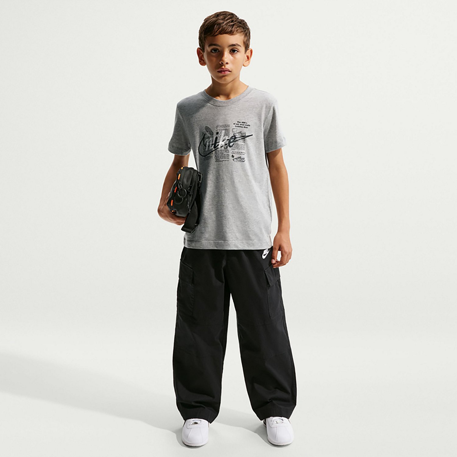 Nike Boys' Sportswear Club Script T-shirt - view number 4