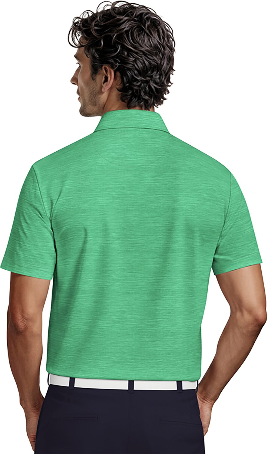 PGA Tour Men's Airflux Jaspe Polo - view number 2