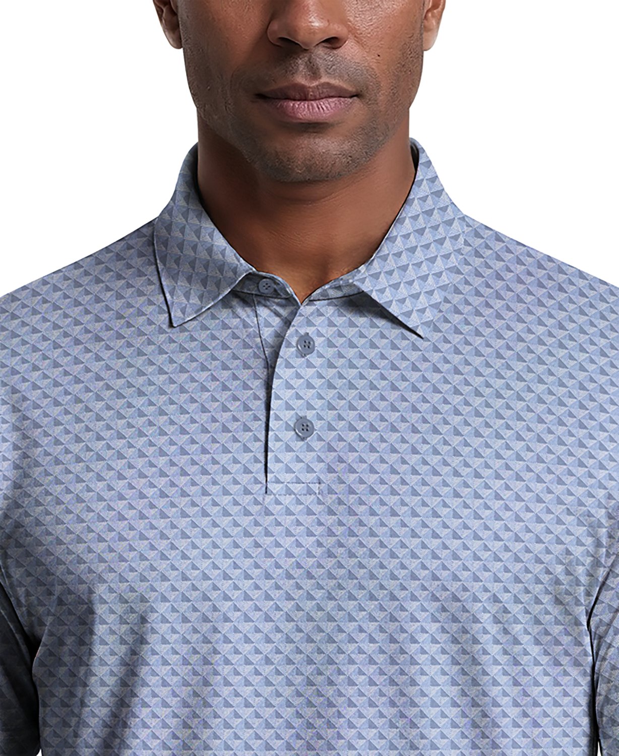 PGA Tour Men's Short Sleeve Linear Geometric Polo - view number 4