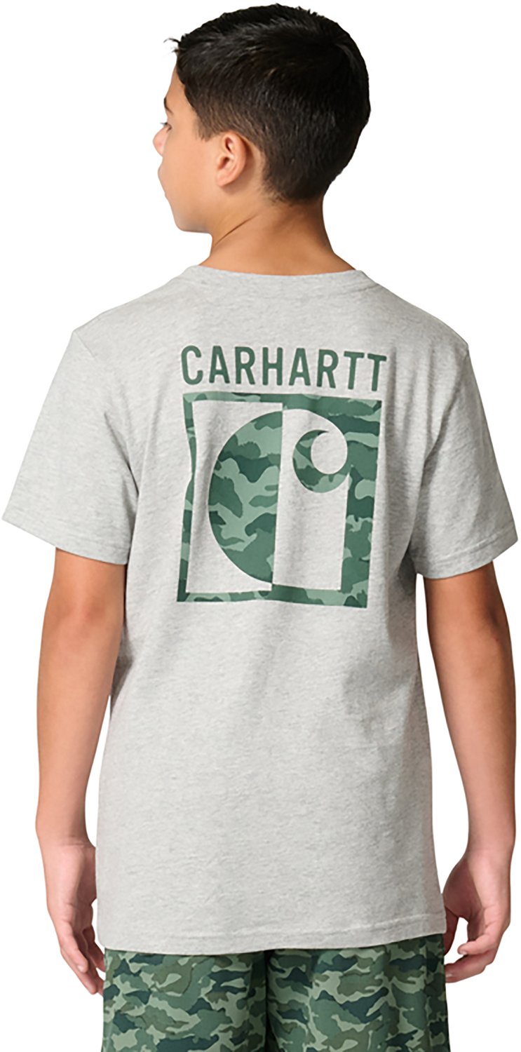 Carhartt Boys' Camo Logo T-shirt - view number 2