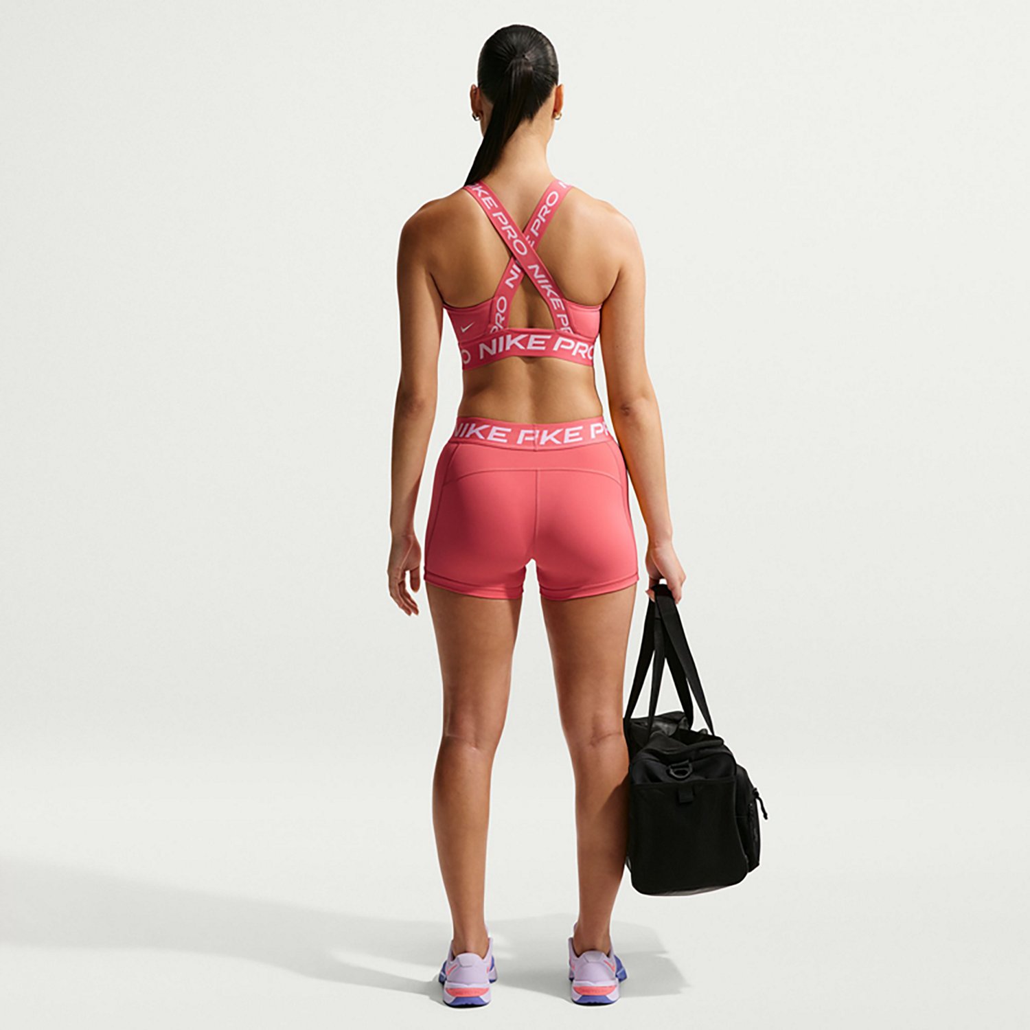 Nike Women's Nike Pro Dri-FIT Mid-Rise Biker Shorts 3 in. - view number 5