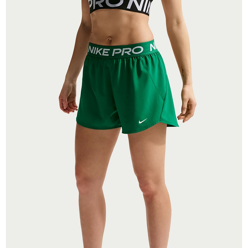 Nike Women's Pro Dri-FIT Mid-Rise Brief-Lined Woven Shorts 3 in