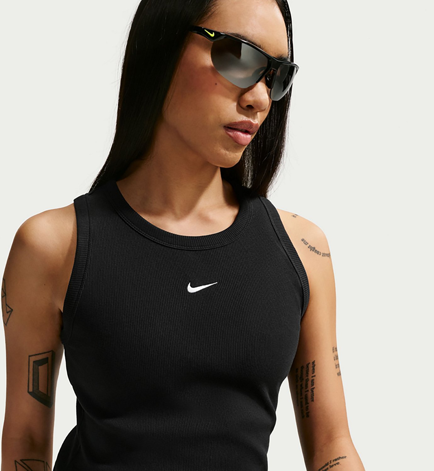 Nike Women's Nike Sportswear Rib Tight Tank Top - view number 3