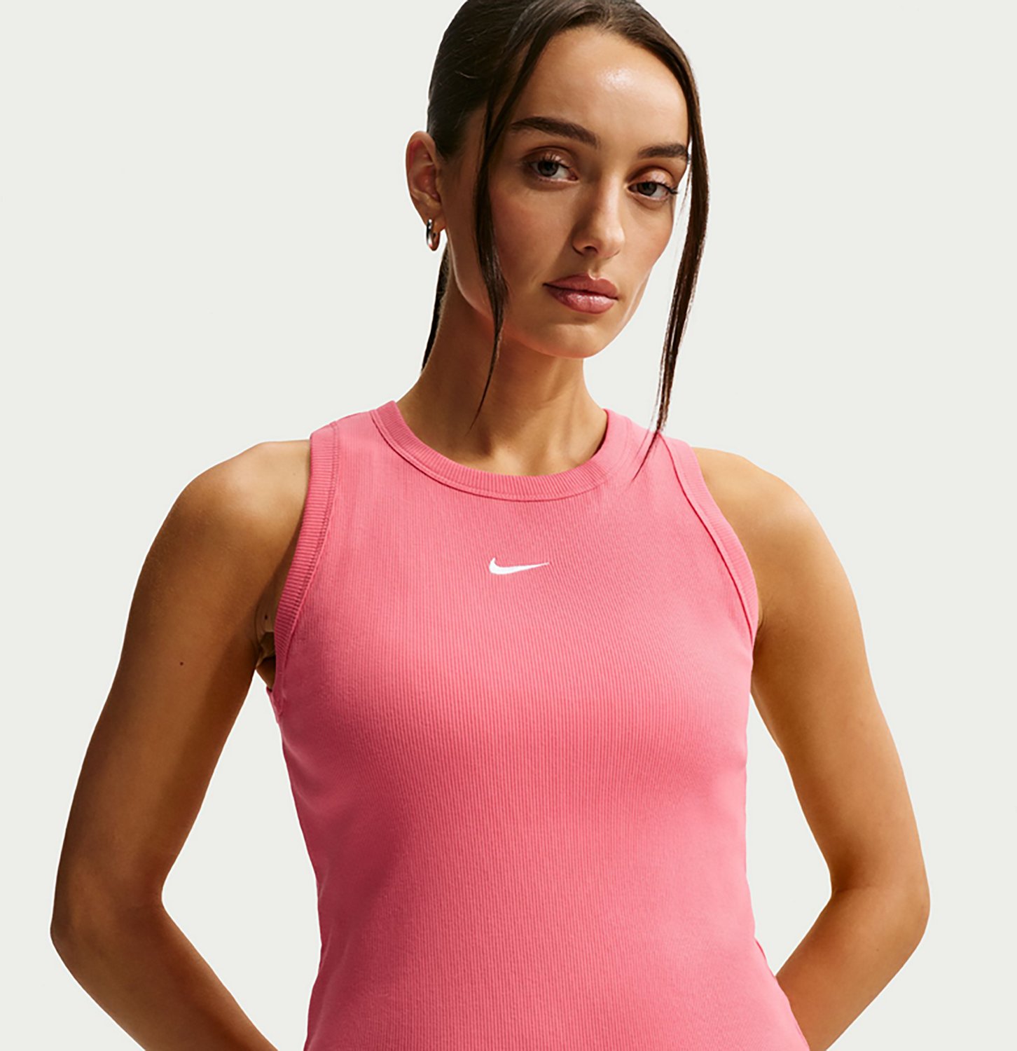 Nike Women's Nike Sportswear Rib Tight Tank Top - view number 3