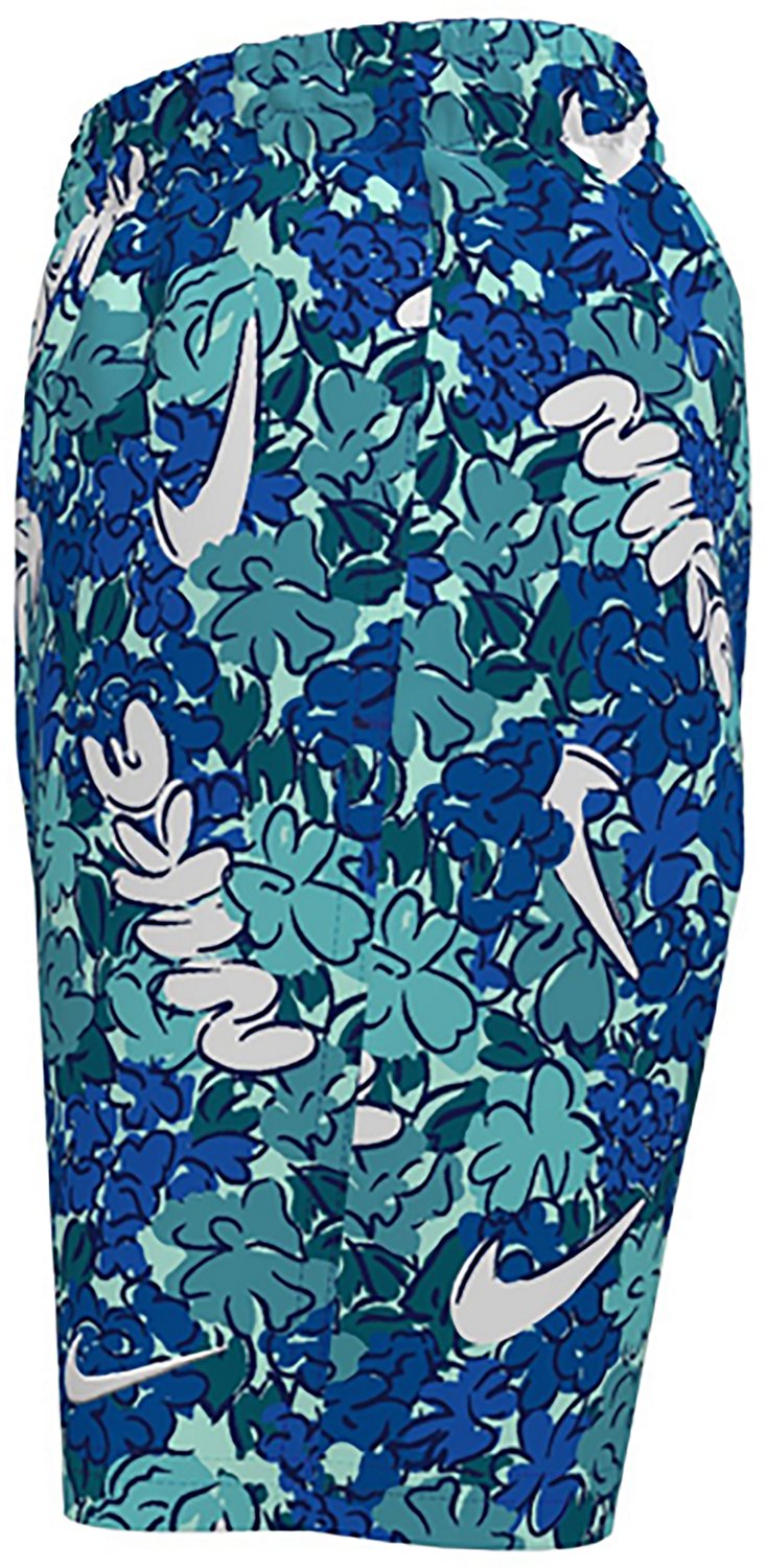 Nike Boys’ Breaker Floral Volley Swim Shorts 7 in - view number 2