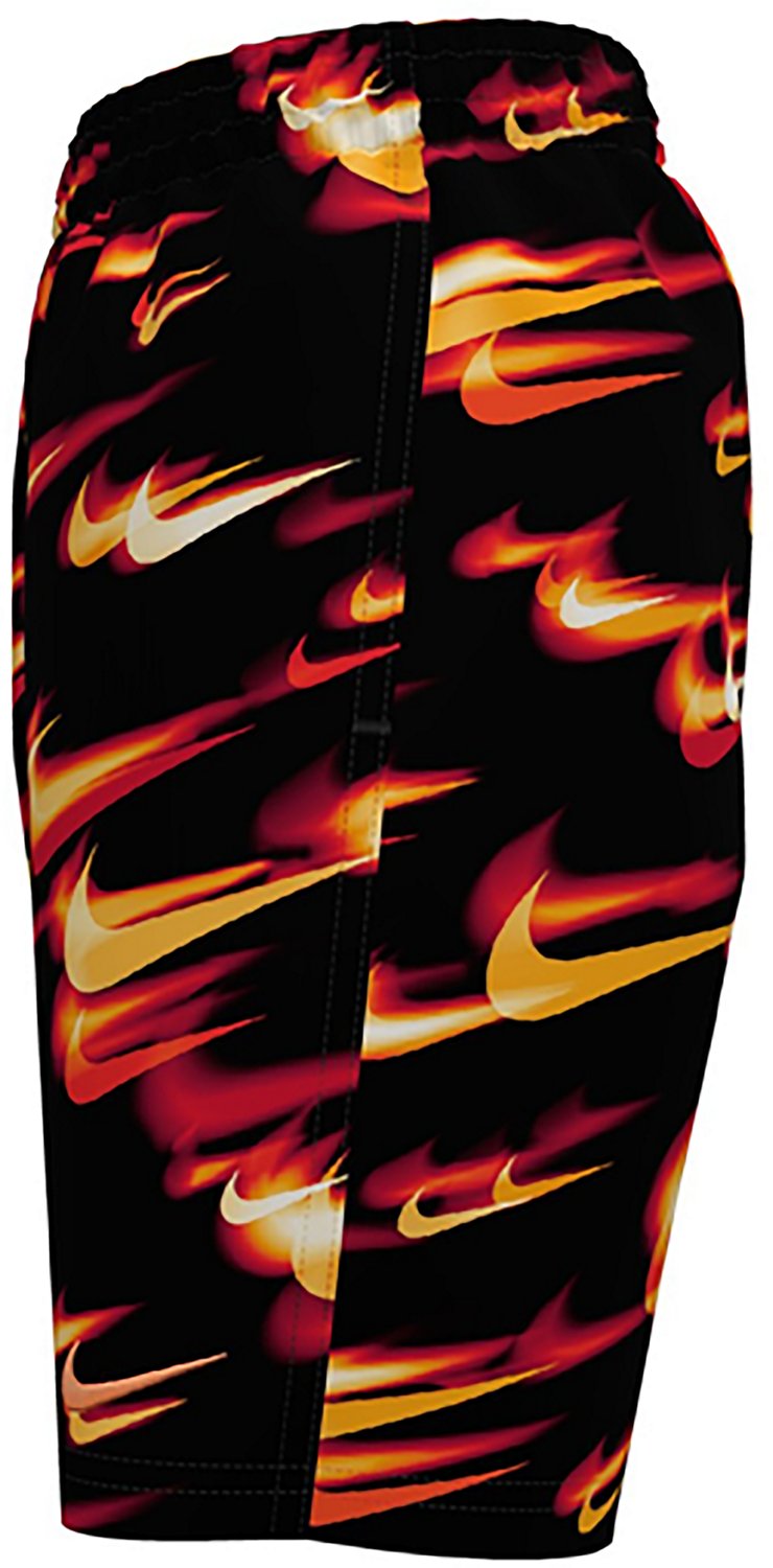 Nike Boys’ Breaker Asteroid Swoosh Volley Swim Shorts 7 in - view number 3