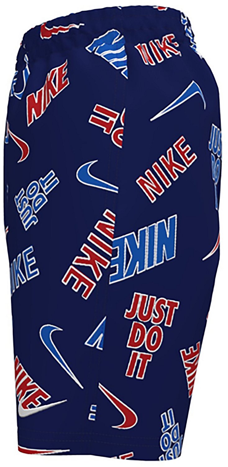 Nike Boys’ Breaker Outline Volley Swim Shorts 7 in - view number 2