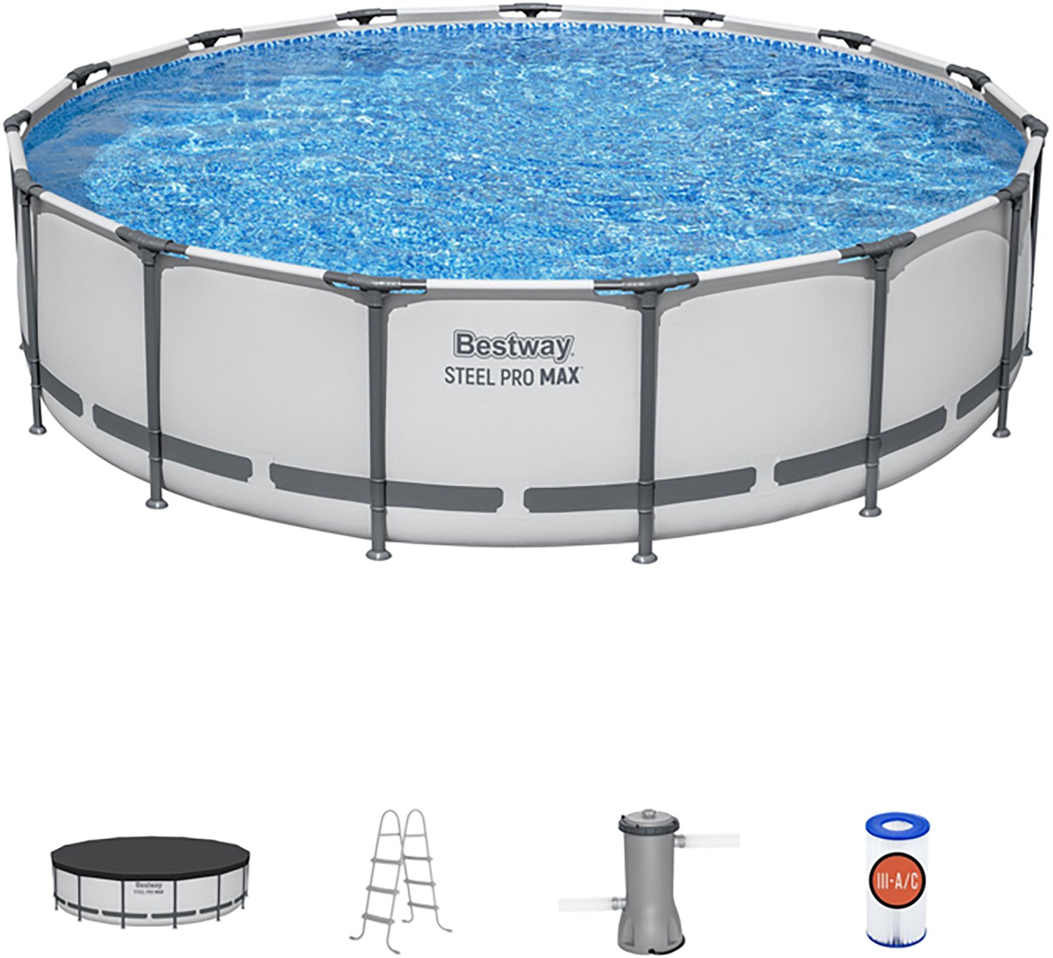 Bestway Steel Pro MAX 15 ft x 42 in Round Pool - view number 2