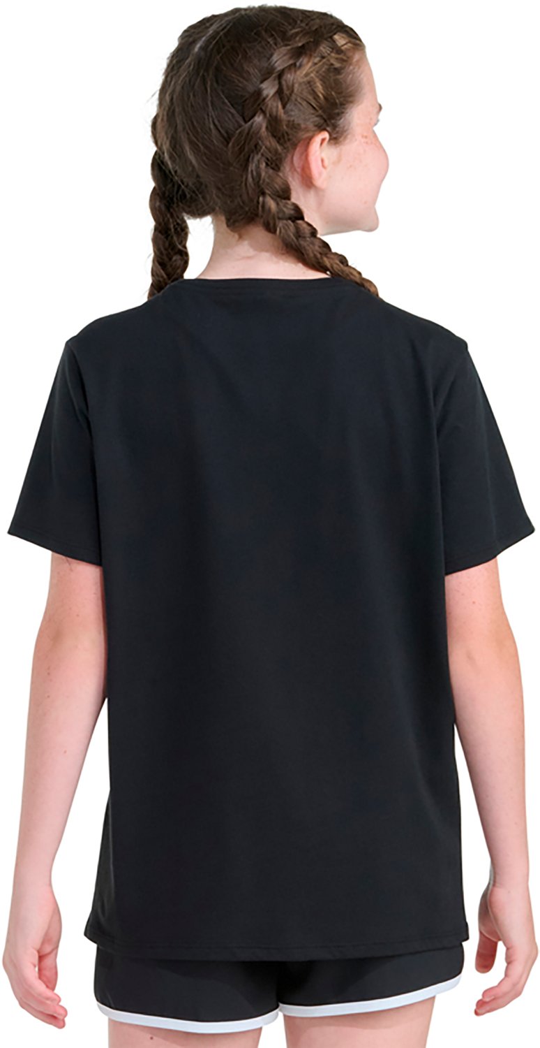 adidas Girls' Liquid Chrome Regular Fit T-shirt - view number 2