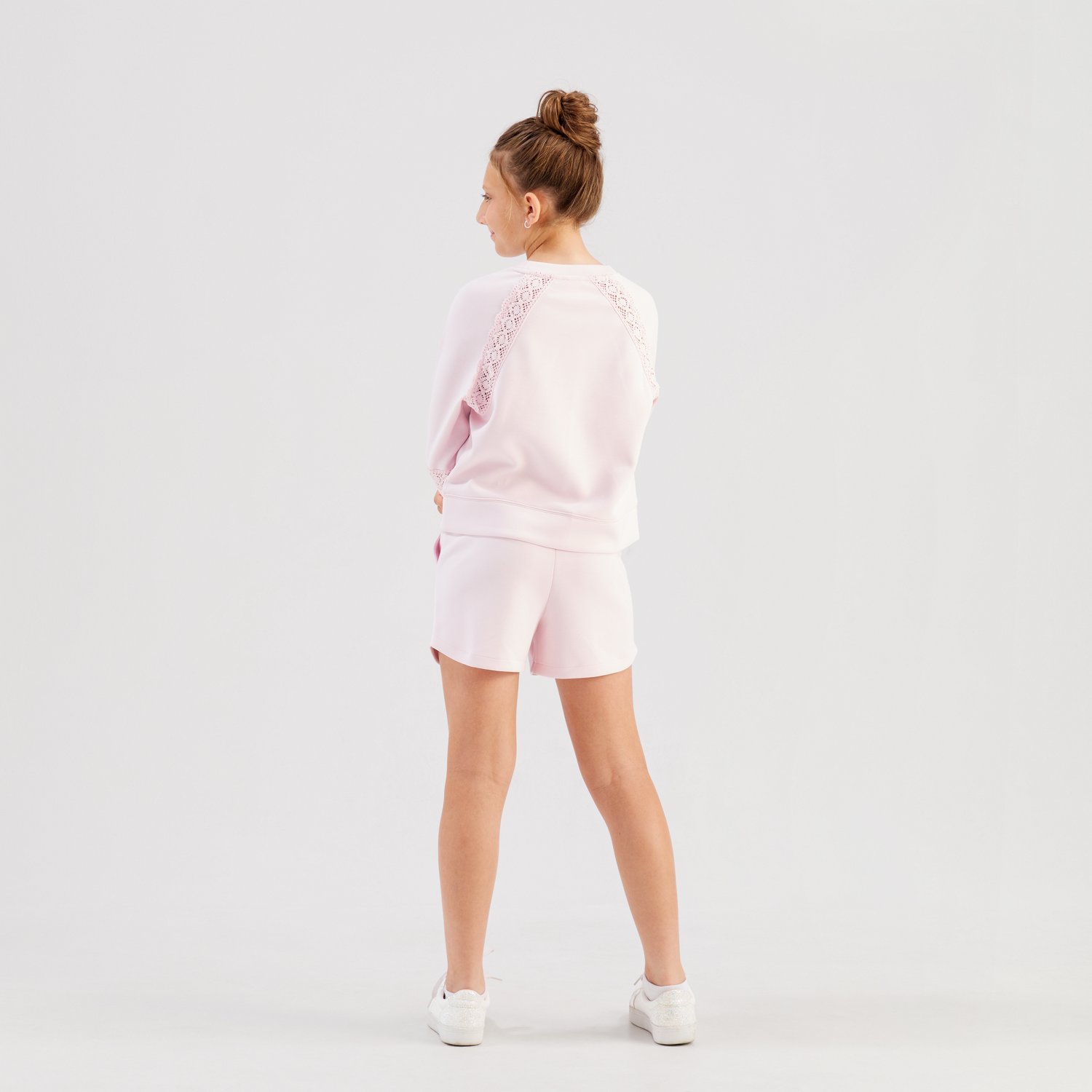 Freely Girls' Georgia Scuba Oversized Crew Sweatshirt - view number 3