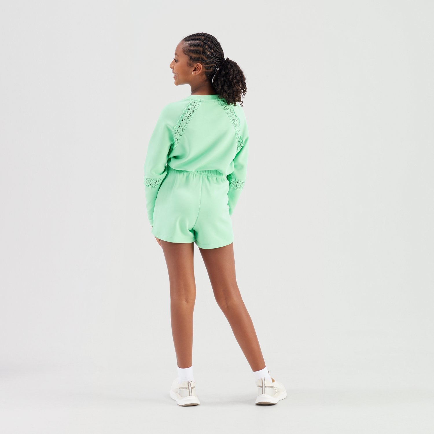Freely Girls' Georgia Scuba Dolphin Shorts 3 in - view number 3