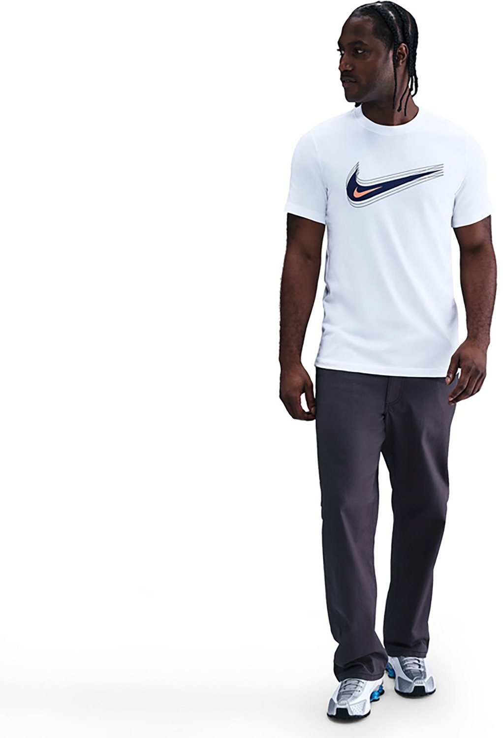Nike Men's Sportswear Swoosh Graphic T-shirt - view number 3