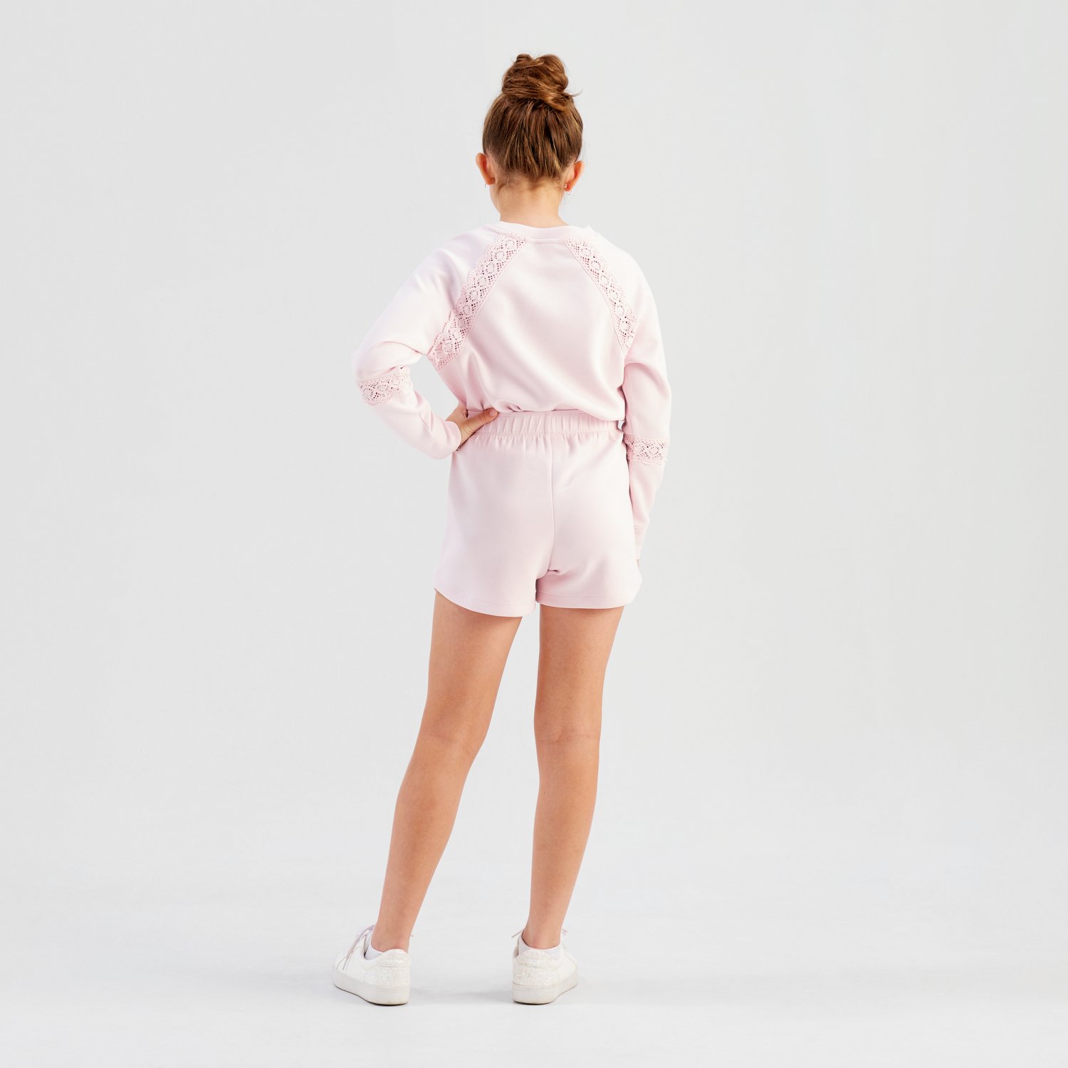 Freely Girls' Georgia Scuba Dolphin Shorts 3 in - view number 3