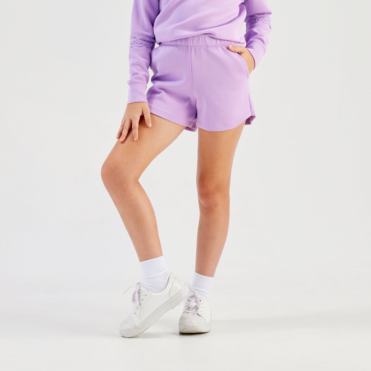 Freely Girls' Georgia Scuba Dolphin Shorts 3 in