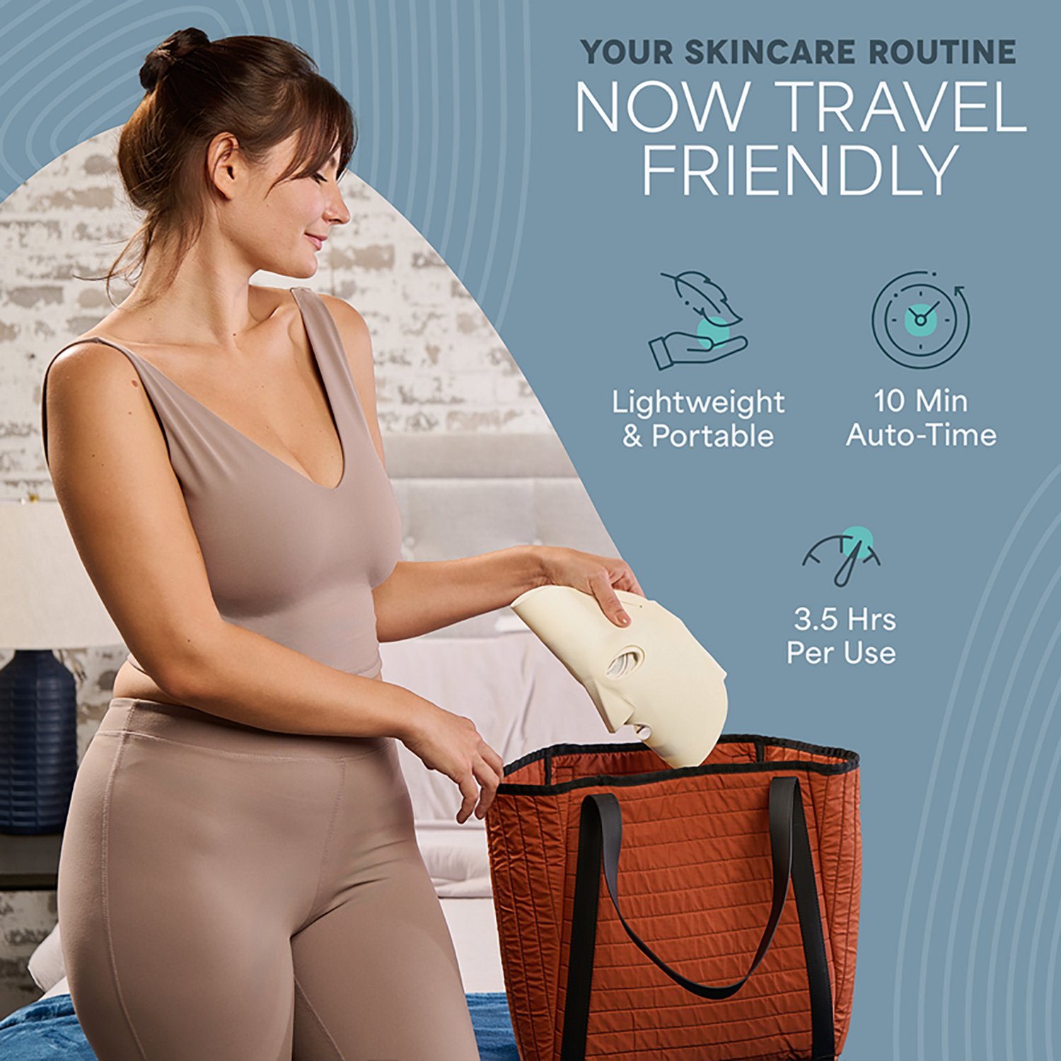 Lifepro RevitaGlow Red Light Therapy Face Mask - view number 5