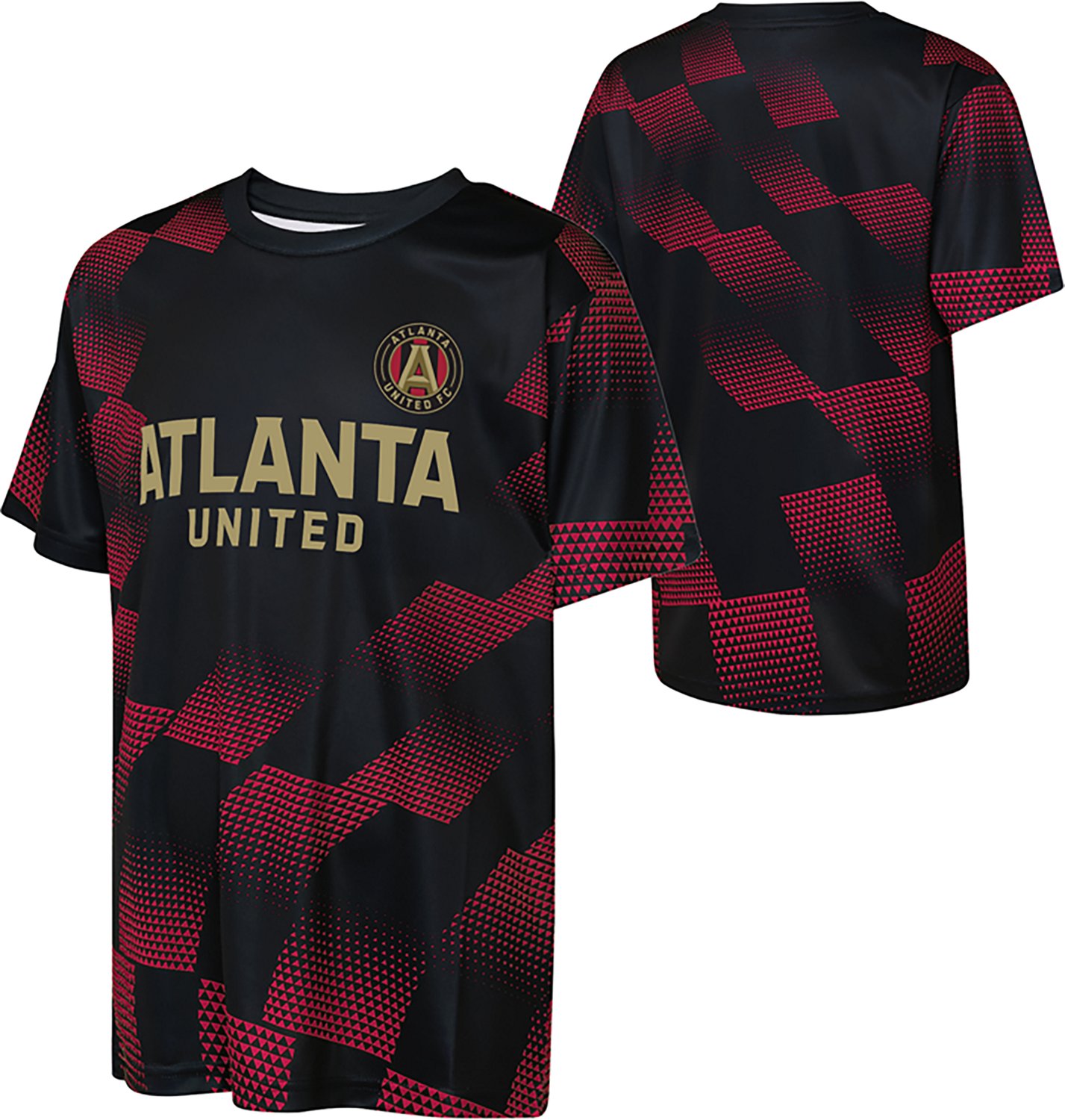 Outerstuff Boys' Atlanta United FC Sheer Thrill Crew Neck T-shirt
