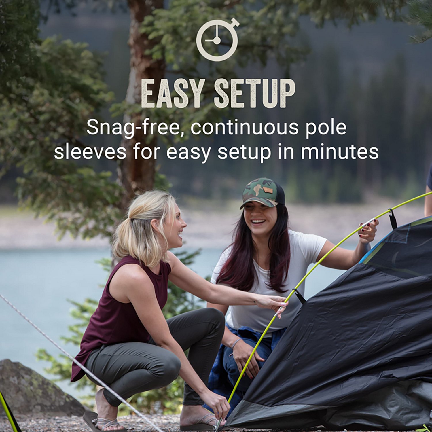 Coleman Sundome 4-Person Dark Room Camping Tent - view number 3