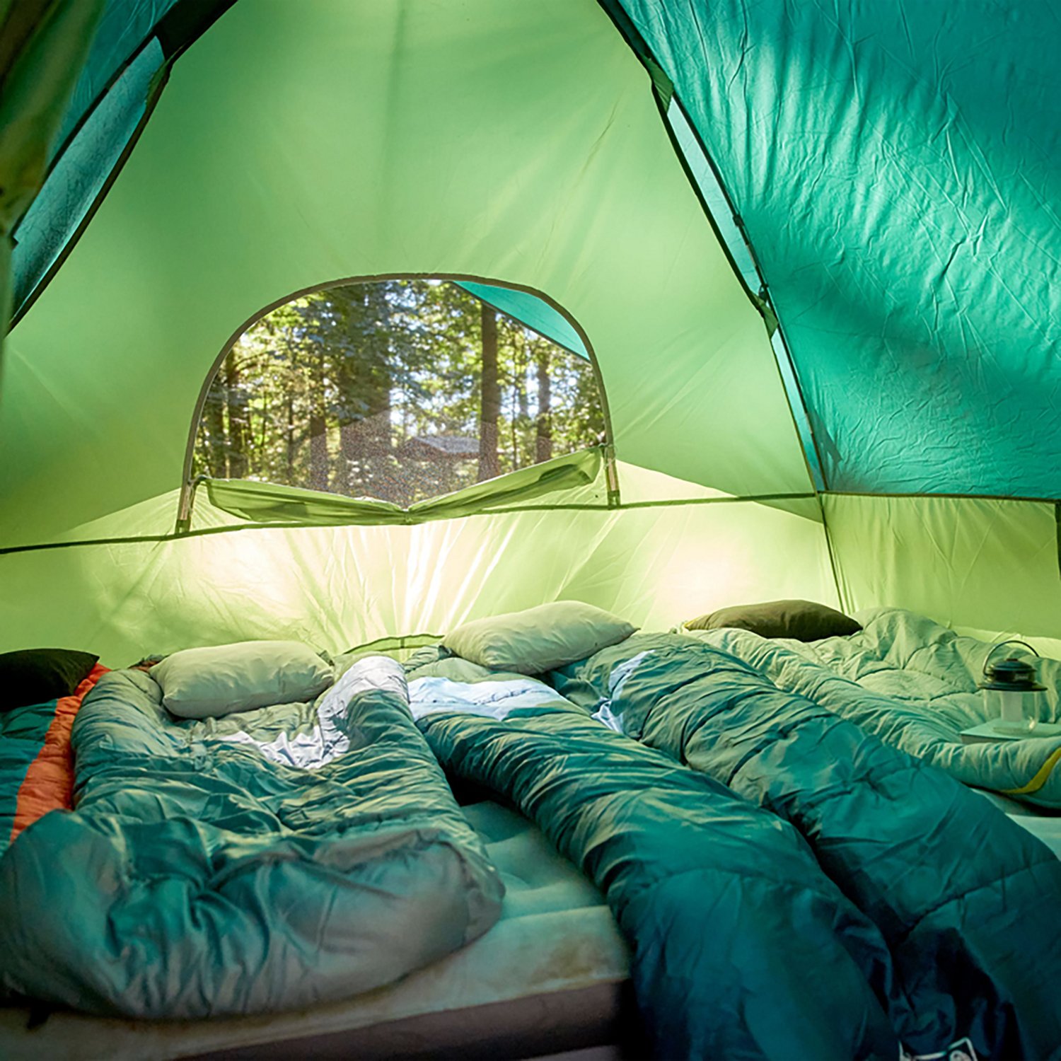 Coleman Carlsbad 4-Person Dark Room Camping Tent with Screen Room - view number 7